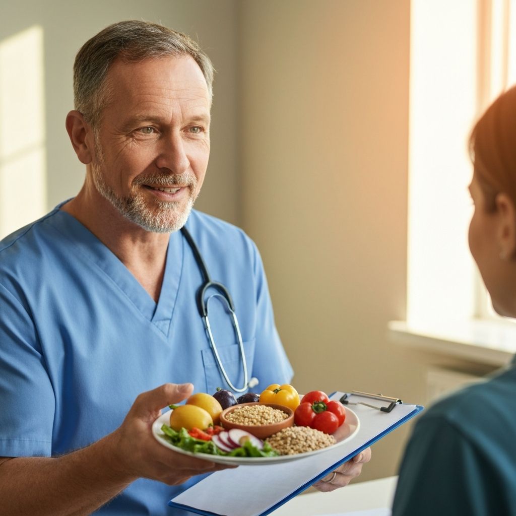 Healthy nutrition consultation